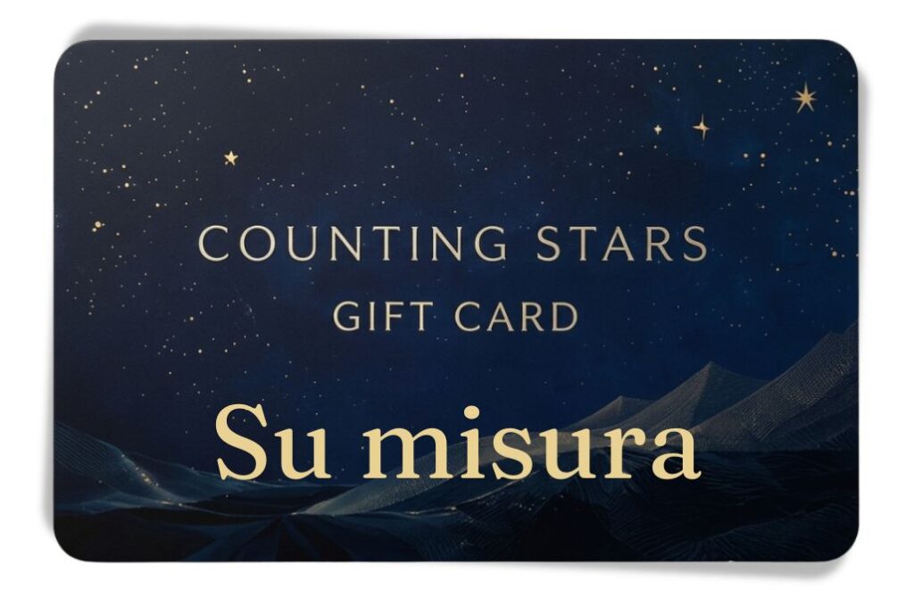 gift card Counting Stars valore 800 euro